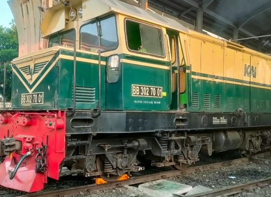 BB302, Lokomotif Ikonik yang Jadi Identitas Perkeretaapian Sumut Masih Aktif Berdinas