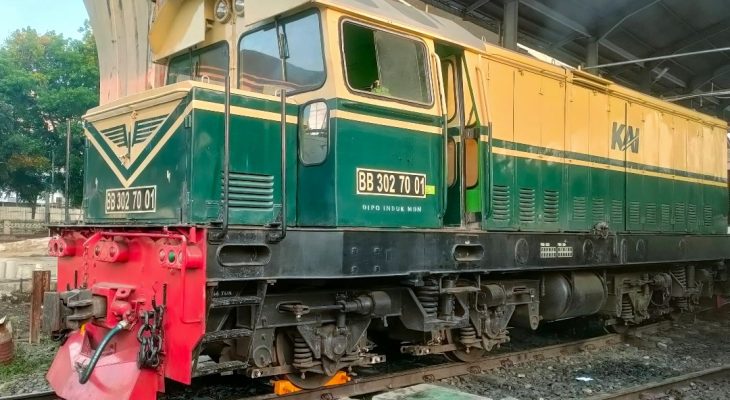 BB302, Lokomotif Ikonik yang Jadi Identitas Perkeretaapian Sumut Masih Aktif Berdinas