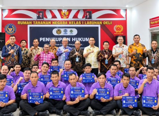 Rutan Labuhan Deli Gelar Penamatan dan Pembukaan Pemuridan Sahabat Allah bagi WBP