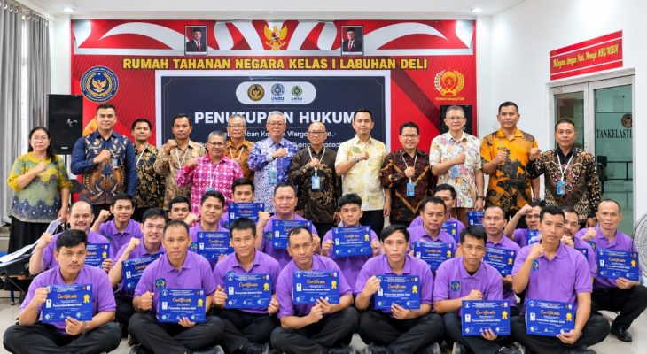 Rutan Labuhan Deli Gelar Penamatan dan Pembukaan Pemuridan Sahabat Allah bagi WBP