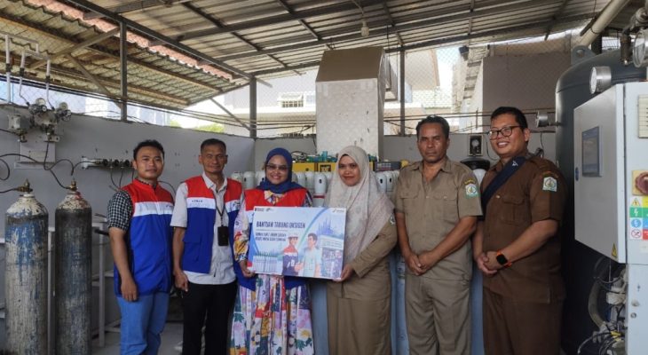 PGN Salurkan 149 Tabung Oksigen, Dukung Pemulihan Layanan Kesehatan di Sumut dan Aceh