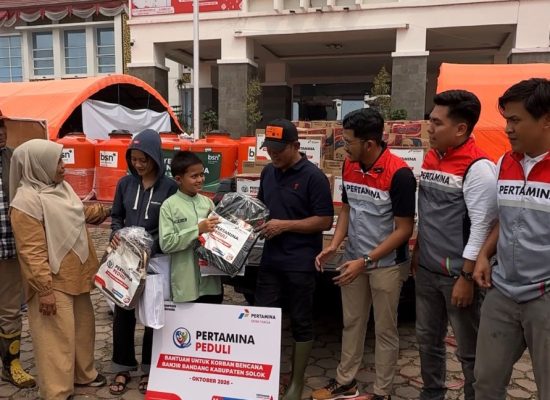 Pertamina Kembali Salurkan Bantuan untuk Pemulihan Pascabanjir Bandang Galodo di Solok