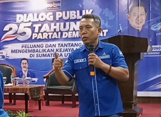 Jelang Musda Demokrat Sumut, Arif Tampubolon Dorong Evaluasi Kepemimpinan Lokot