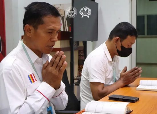 Dari Balik Jeruji, Warga Binaan Buddha Rutan Labuhan Deli Temukan Ketenangan Lewat Sharing Dharma