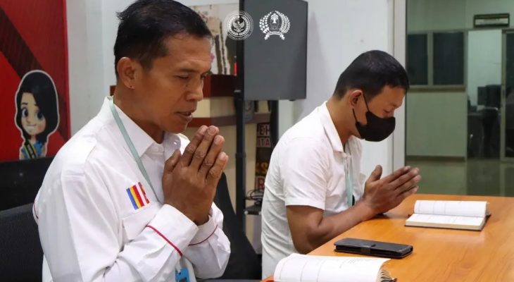 Dari Balik Jeruji, Warga Binaan Buddha Rutan Labuhan Deli Temukan Ketenangan Lewat Sharing Dharma