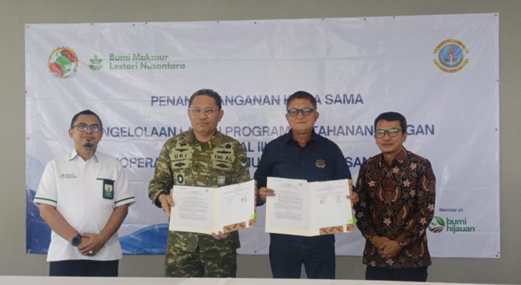 TNI AL dan Koperasi BMLN Jalin Kerja Sama Pengembangan Jagung di Cariu Bogor