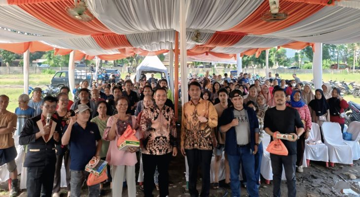 Eko Afrianta Sitepu Tampung Aspirasi Warga Medan Tuntungan, Banjir hingga Lampu Jalan Mati Jadi Keluhan