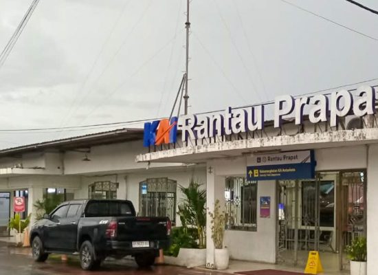 Penumpang Stasiun Rantauprapat Tumbuh 12 Persen, Layani 389.881 Pelanggan hingga September 2026
