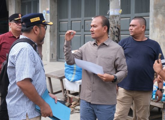 Tinjau Perbaikan Jalan Asahan dan Veteran, Wali Kota Tanjungbalai Minta Pedagang Tak Gunakan Bahu Jalan