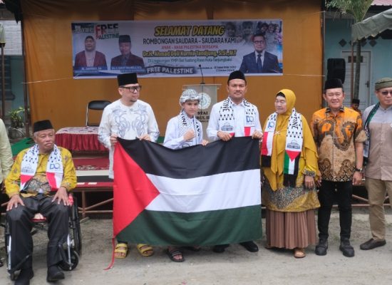 Wali Kota Tanjungbalai Sambut Anak-anak Gaza, Serukan Solidaritas dan Kepedulian Kemanusiaan