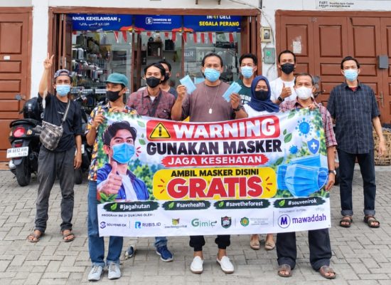 Cegah Dampak Asap Kebakaran, Mawaddah Group Bagikan Ribuan Masker Gratis di Medan