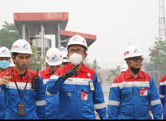 Tinjau Fuel Terminal Sei Siak, Pertamina Patra Niaga Perkuat Keandalan Distribusi BBM di Riau