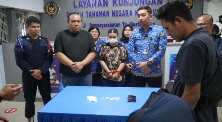 Rutan Kelas I Medan Gagalkan Dugaan Penyelundupan Sabu dan Ekstasi Lewat Layanan Kunjungan