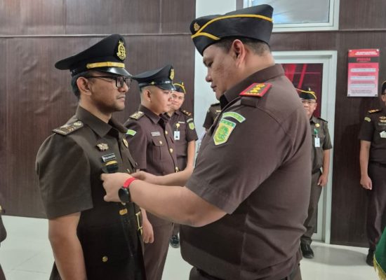 Reza Surya Mardhika Dilantik Jadi Kasi Pemulihan Aset dan Pengelolaan Barang Bukti Kejari Paluta