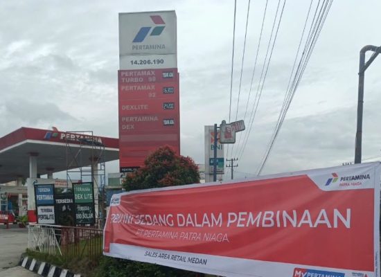 Pertamina Patra Niaga Sumbagut Hentikan Pasokan BBM ke SPBU Sei Bamban, Dukung Penegakan Hukum