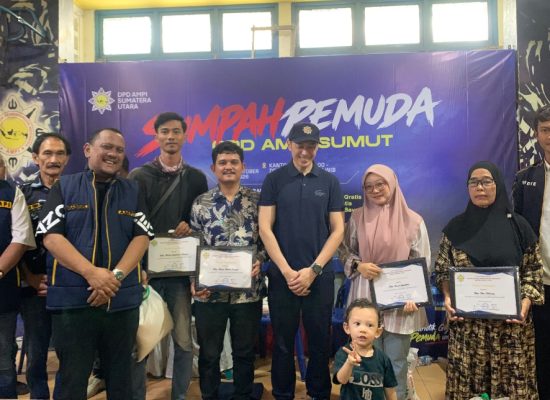 Peringati Sumpah Pemuda ke-98, AMPI Sumut Gelar Aksi Sosial dan Layanan Kesehatan Gratis