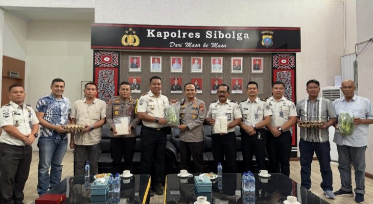 Perkuat Sinergi Antar-Aparat Penegak Hukum, Kalapas Sibolga Sambangi Polres